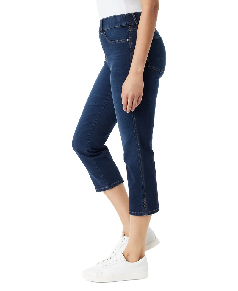 Gloria Vanderbilt Women's Shape Effect Pull-On Capri Jeans