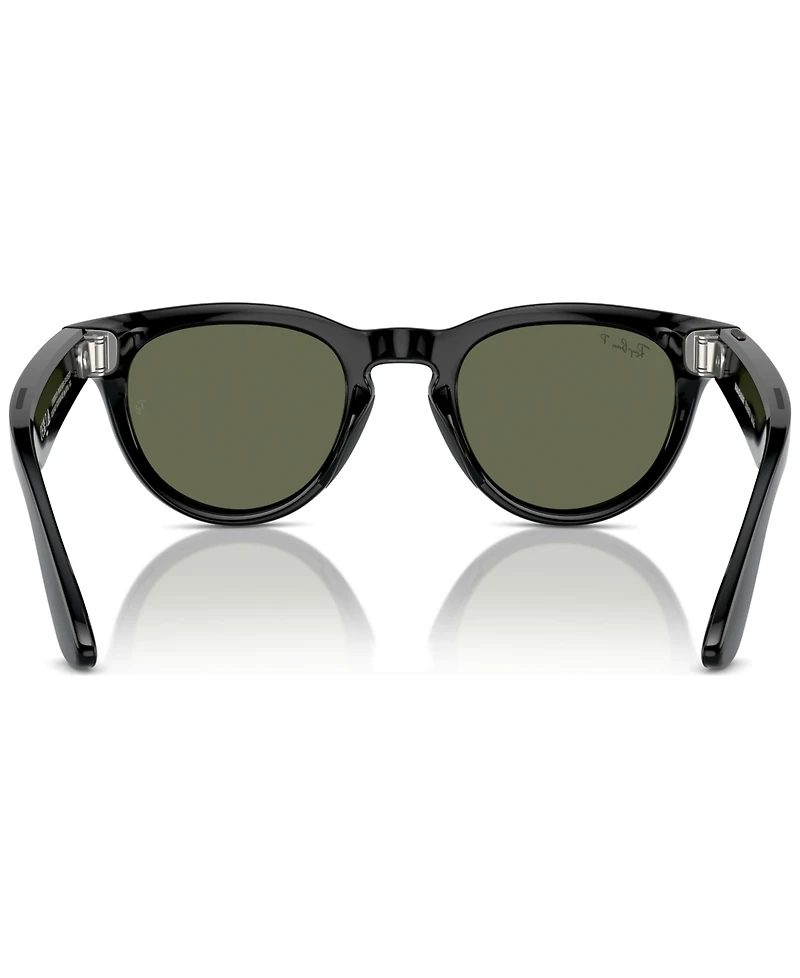 Ray-Ban Unisex Ai Meta Gen1 Headliner Polarized Sunglasses, RW4009