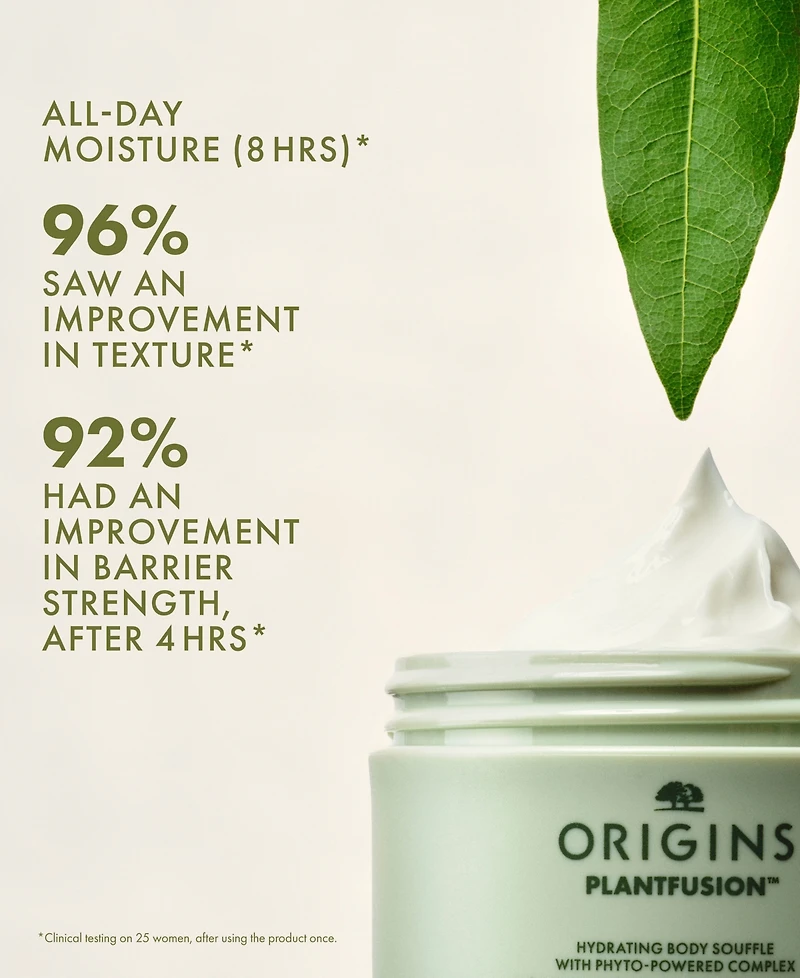 Origins Plantfusion Hydrating Body Souffle Moisturizer, 200 ml