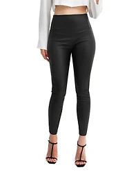 Belle & Bloom Women's City Slicker Coated Legging