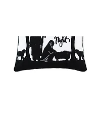 Holy Night 18" x 18" Tufted Throw Pillow