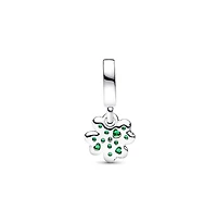 Pandora Crystals Four Leaf Clover Dangle Charm