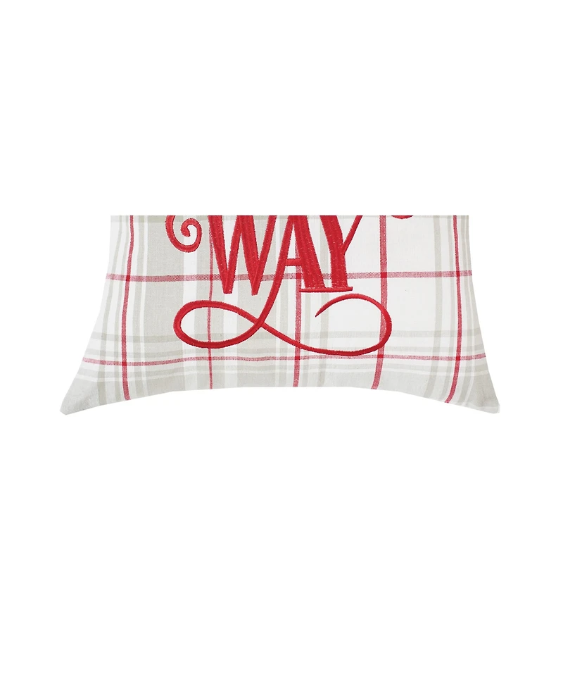 Jingle All The Way Printed Throw Pillow