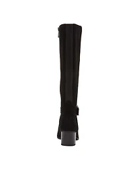 Anne Klein Women's Maelie Knee High Microsuede Regular Calf Boots