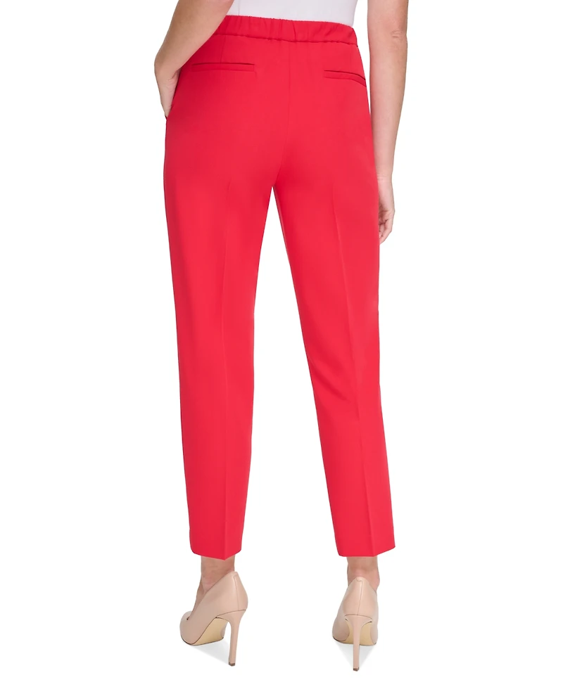 Tommy Hilfiger Women's Sloane Slim-Leg Ankle Pants