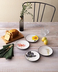 Noritake Colorwave Floral Appetizer Plates, Set of 4