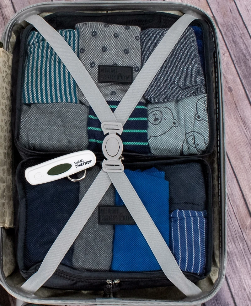 Miami CarryOn Collins 12 Piece Packing Cubes Luggage Organizer