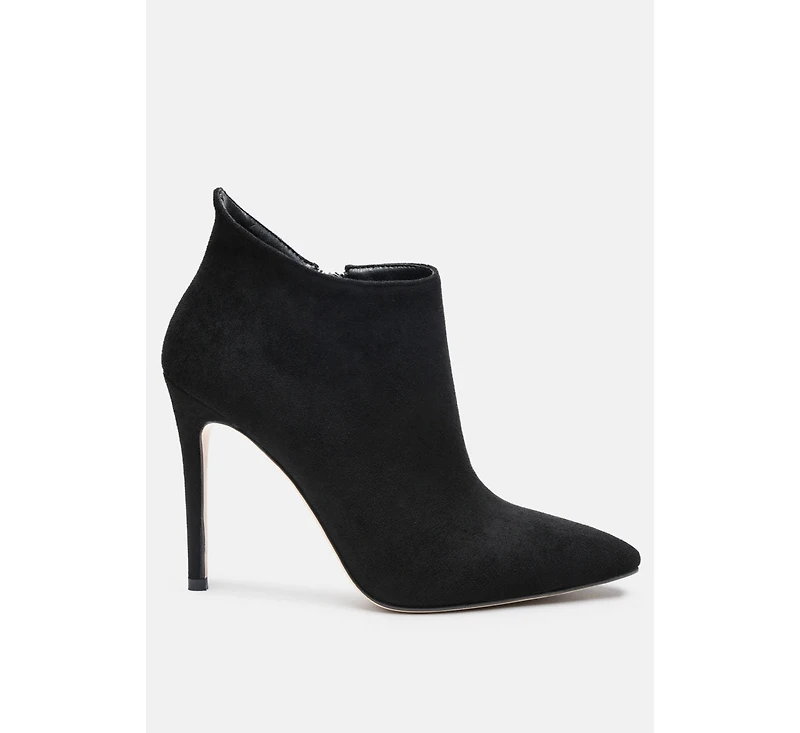 Nyxa Womens Stiletto Ankle Boot