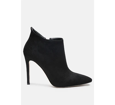 Nyxa Womens Stiletto Ankle Boot
