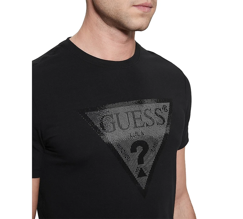 Guess Men's Eco Triangle Crewneck Tee