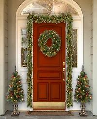 National Tree Company 4' Crestwood Spruce Entrance Tree with 100 Clear Lights