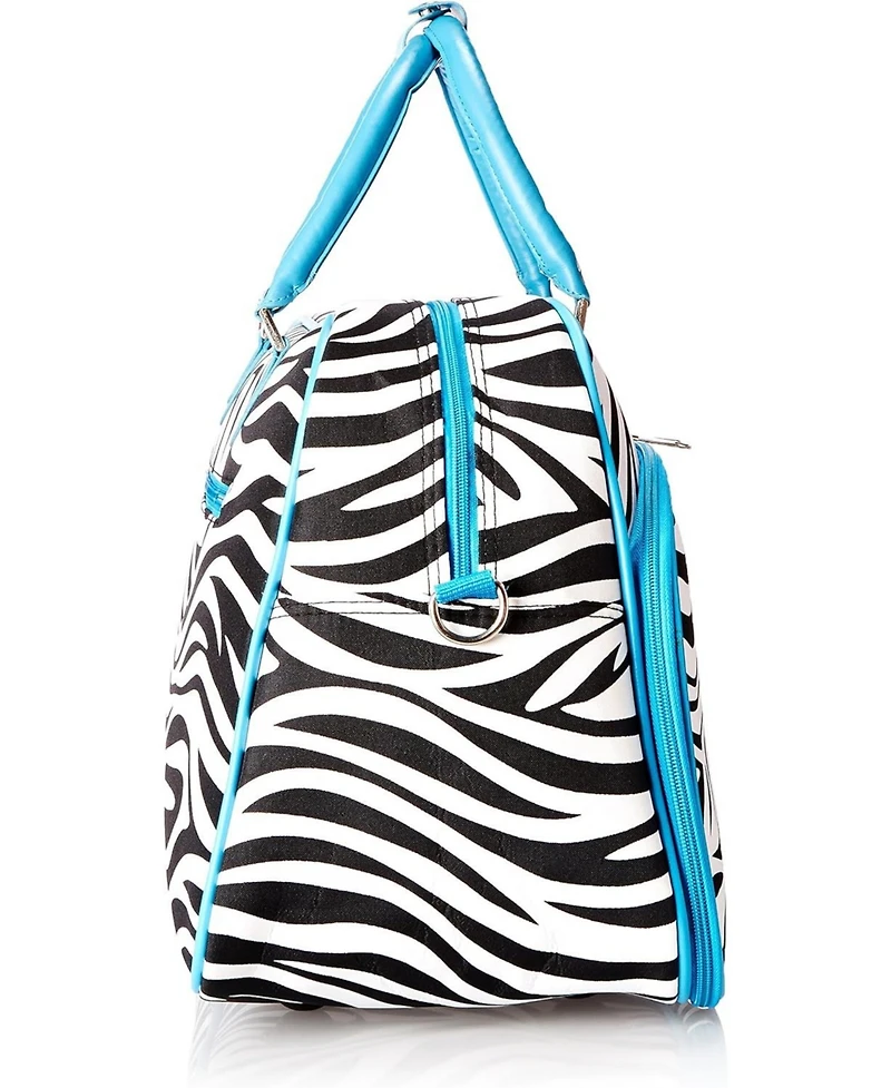 World Traveler Zebra 21-inch Carry-On Shoulder Duffel Bag