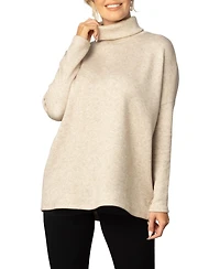Women's Paris Turtleneck Tunic Sweater