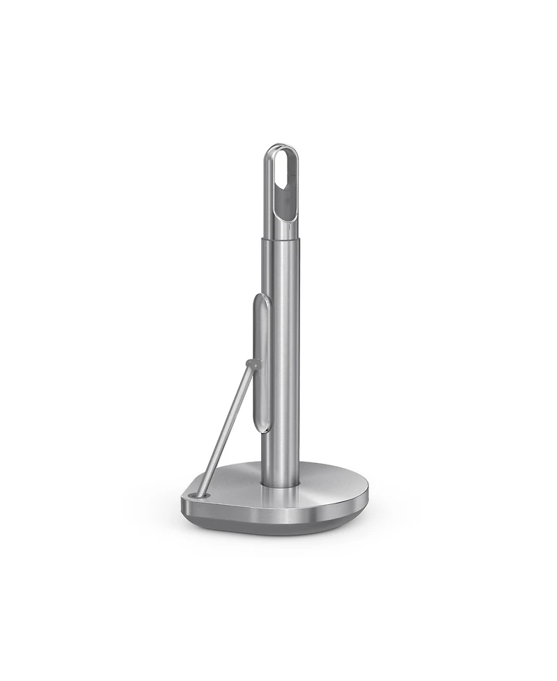 simplehuman Tension Arm Kitchen Paper Towel Holder with Spray