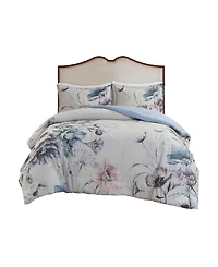 Madison Park Cassandra Cotton 3-Pc. Duvet Cover Set, King/California King
