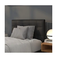 Button Tufted Twin Upholstered Headboard