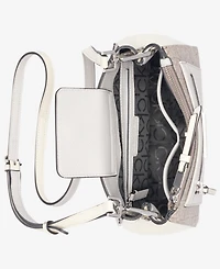 Calvin Klein Hadley Signature Colorblocked Adjustable Crossbody