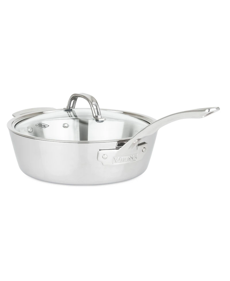 Viking Contemporary Stainless Steel 7-Piece Cookware Set