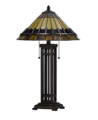 25.5" Height Metal and Resin Table Lamp