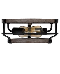 Clarita 5" Height Metal Semi Flush Mount