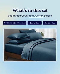 6 Piece Sheet Set with 4 Pillowcases