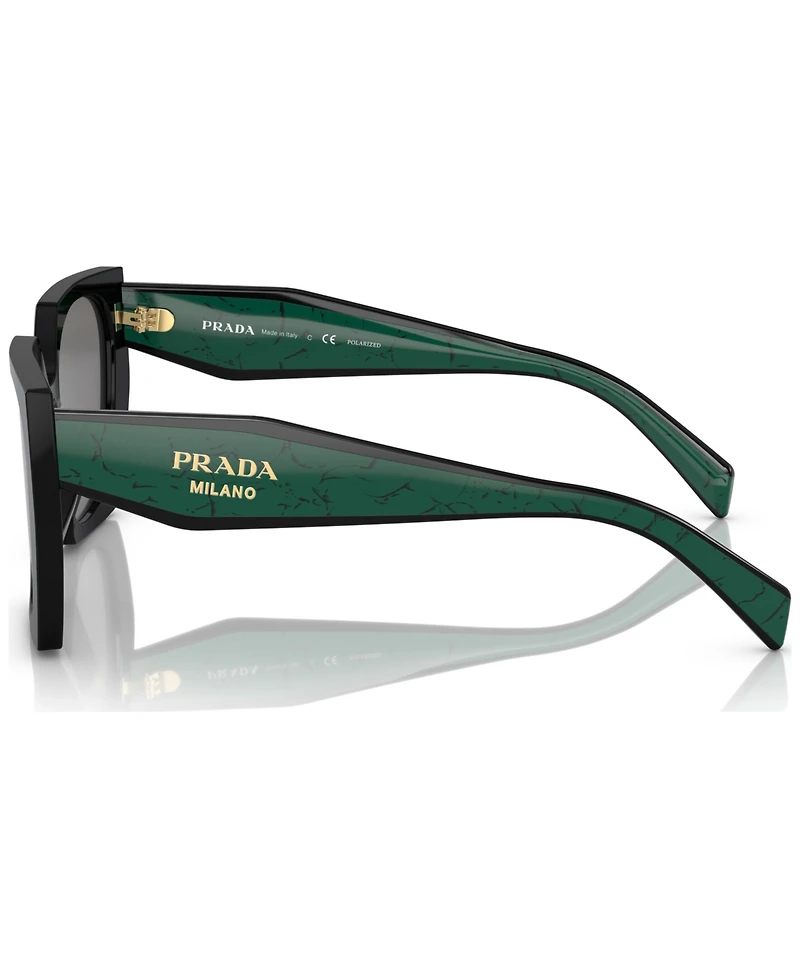 Prada Rectangular Women's Sunglasses, Pr 15WS