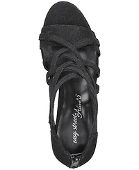 Easy Street Women's Bee Zip Platform Sandals