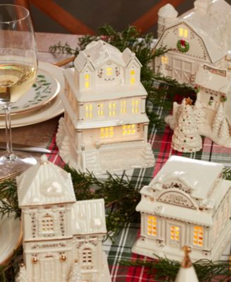 Lenox Mistletoe Park Figurine Collection Exclusively At Macys
