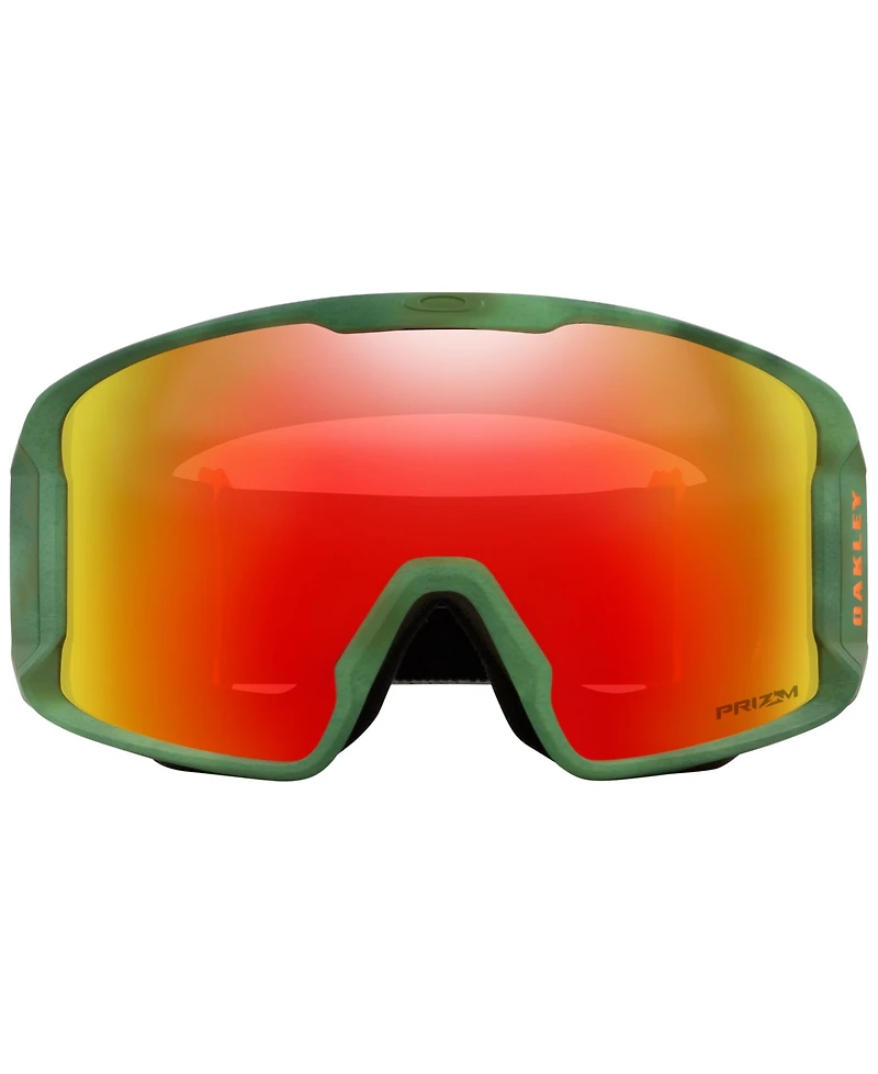 Oakley Unisex Line Miner L Stale Sandbech Signature Series Snow Goggles, Mirror OO7070