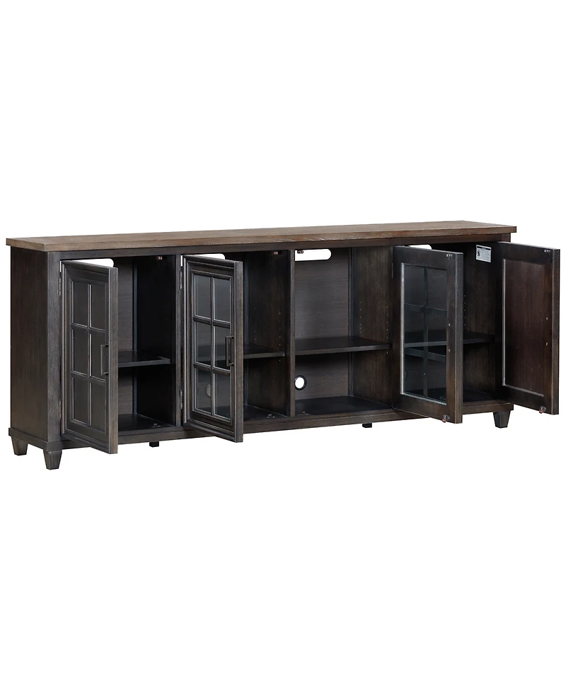 84" Dawnwood Tv Console with 4 Doors