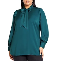 City Chic Plus Size In Awe Top