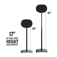 Sanus Height-Adjustable Speaker Stands for Sonos Era