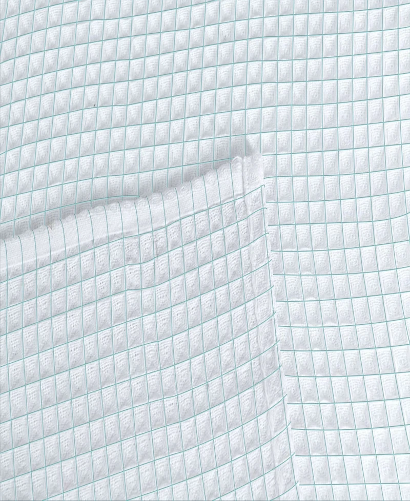 Dainty Home Piazza 100% Cotton Shower Curtain, 72" x 70"