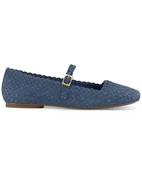 Vince Camuto Women's Vinley Woven Mary Jane Flats