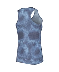 Women's Concepts Sport Navy Notre Dame Fighting Irish Billboard Tie-Dye Tank Top and Shorts Set