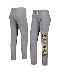 Women's League Collegiate Wear Heather Gray Lsu Tigers Victory Springs Tri-Blend Jogger Pants