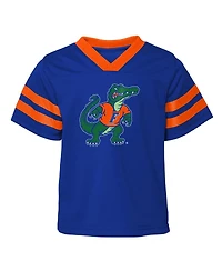 Toddler Boys and Girls Royal Florida Gators Two-Piece Red Zone Jersey Pants Set