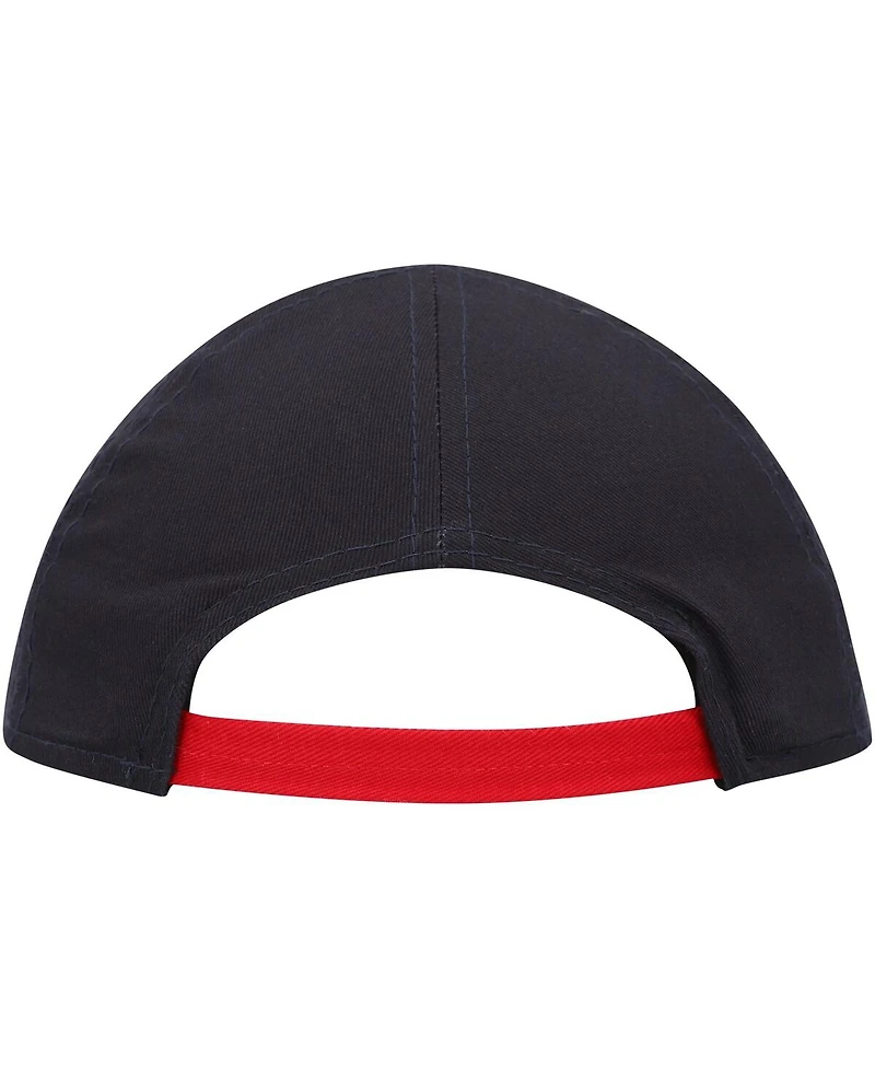Infant Boys and Girls New Era Navy Atlanta Braves Team Color My First 9TWENTY Flex Hat