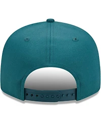 Men's New Era Midnight Green Philadelphia Eagles Main Script 9FIFTY Snapback Hat