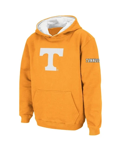 Big Boys Stadium Athletic Tennessee Orange Volunteers Logo Pullover Hoodie