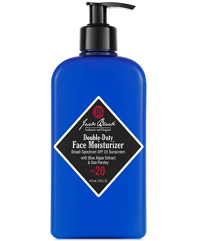 Jack Black Double-Duty Face Moisturizer Spf 20, 16 oz.