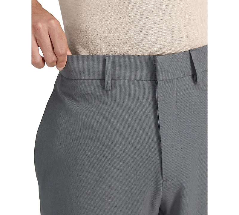 Kenneth Cole Reaction Men's Modern-Fit Micro-Check Dress Pants