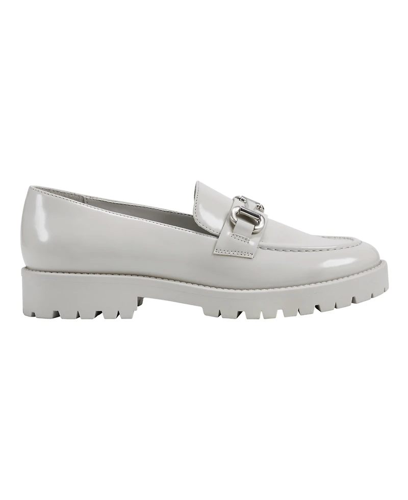 Bandolino Women's Franny Lug Sole Hardware Loafers