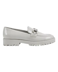 Bandolino Women's Franny Lug Sole Hardware Loafers