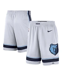 Men's Nike White, Navy Memphis Grizzlies 2020/21 Association Edition Performance Swingman Shorts