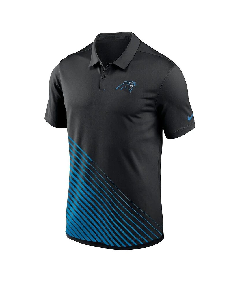Men's Nike Black Carolina Panthers Vapor Performance Polo Shirt