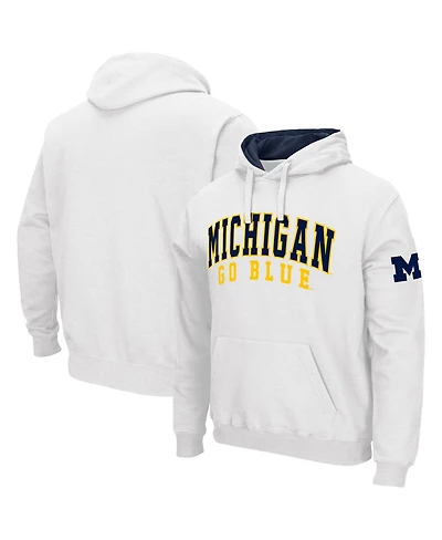 Colosseum Men's Michigan Wolverines Double Arch Pullover Hoodie