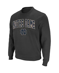 Colosseum Men's Notre Dame Fighting Irish Arch & Logo Crew Neck Sweatshirt