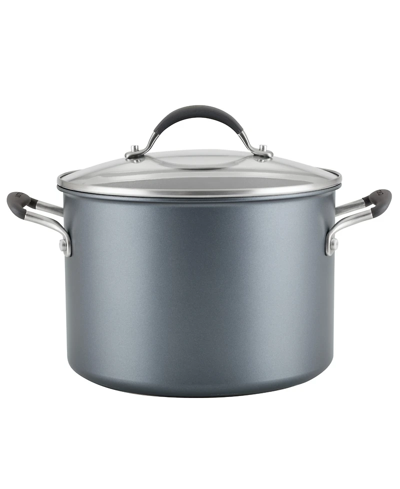 Circulon A1 Series with ScratchDefense Technology Aluminum 8-Quart Nonstick Induction Stockpot with Lid