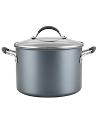 Circulon A1 Series with ScratchDefense Technology Aluminum 8-Quart Nonstick Induction Stockpot with Lid
